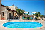 Villa Nikos - Swimming pool and terrace