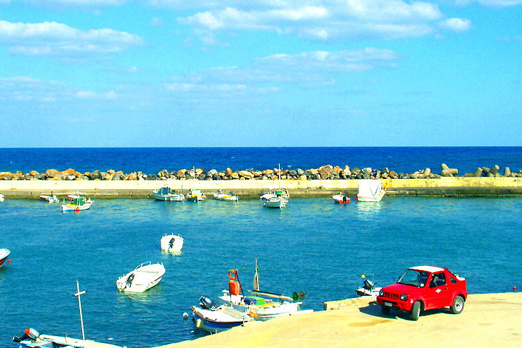 Panormo: Blick auf den Hafen