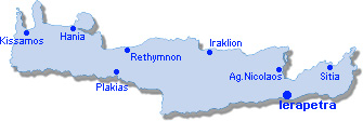 Ierapetra: Site Map