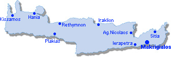 Makrigialos: Site Map