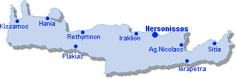 Hersonissos: Site Map